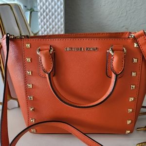Michael Kors Sandrine Satchel Crossbody